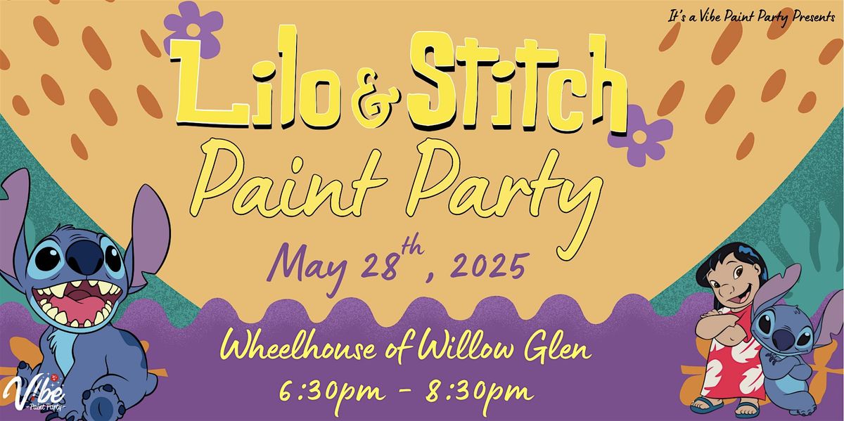 Lilo & Stitch Paint Party, 28 May | Event in San Jose | AllEvents
