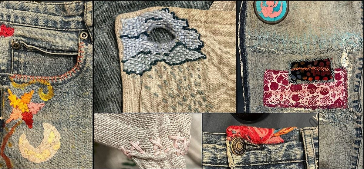 October Mend With Embroidery Workshop, 17 October | Event in Portland | AllEvents