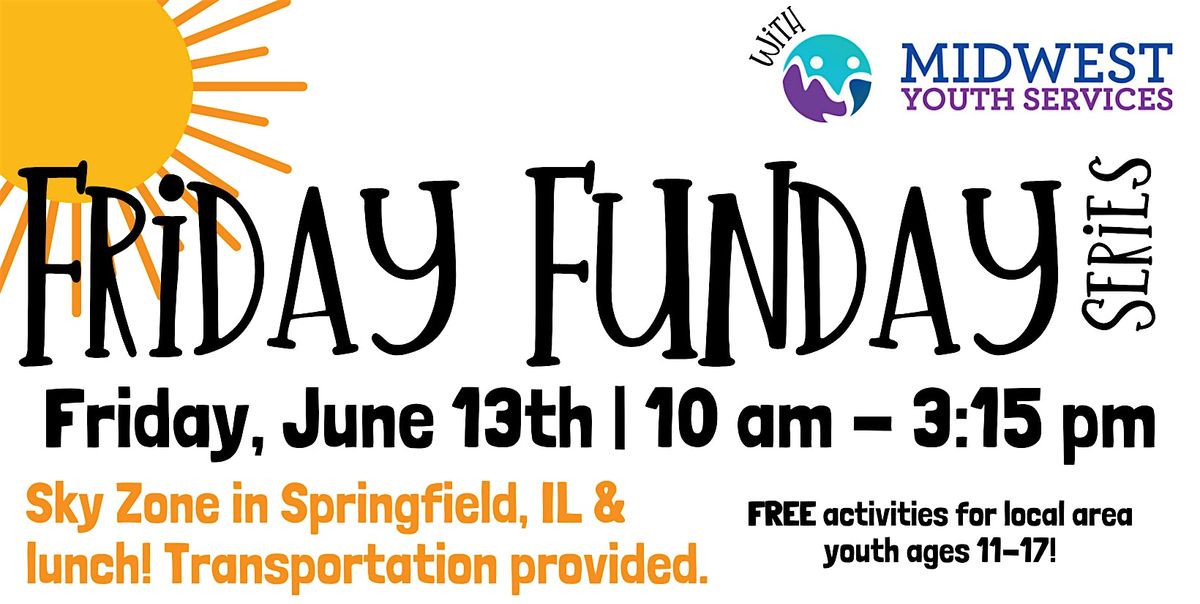 Friday Funday with MYS - Sky Zone in Springfield!, 13 June | Event in Springfield | AllEvents