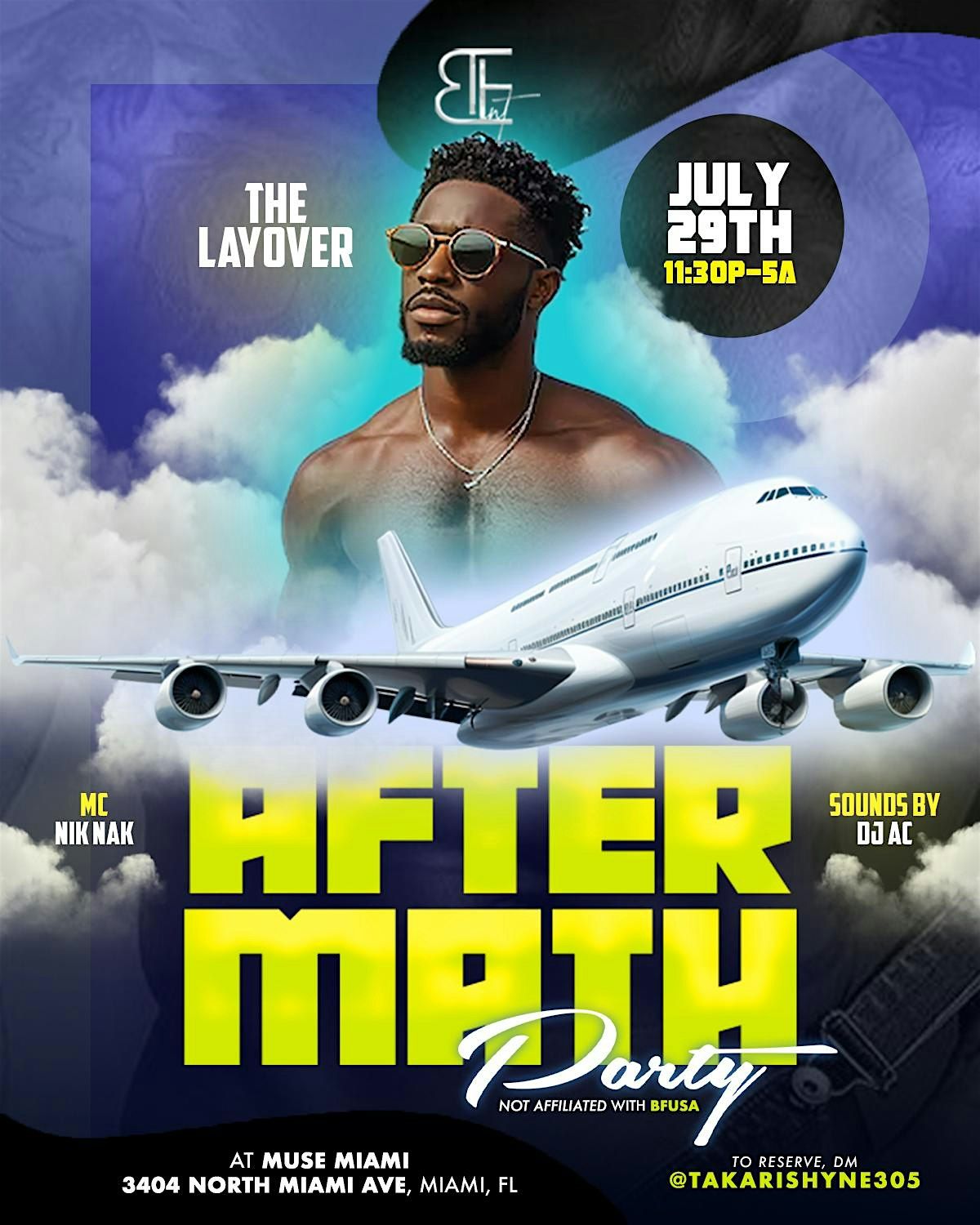 THE LAYOVER-AFTERMATH PARTY, 29 July | Event in Miami | AllEvents