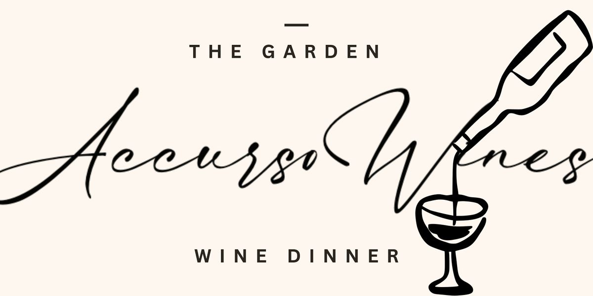 Winemaker Dinner with Accurso Wines, 5 September | Event in Napa | AllEvents