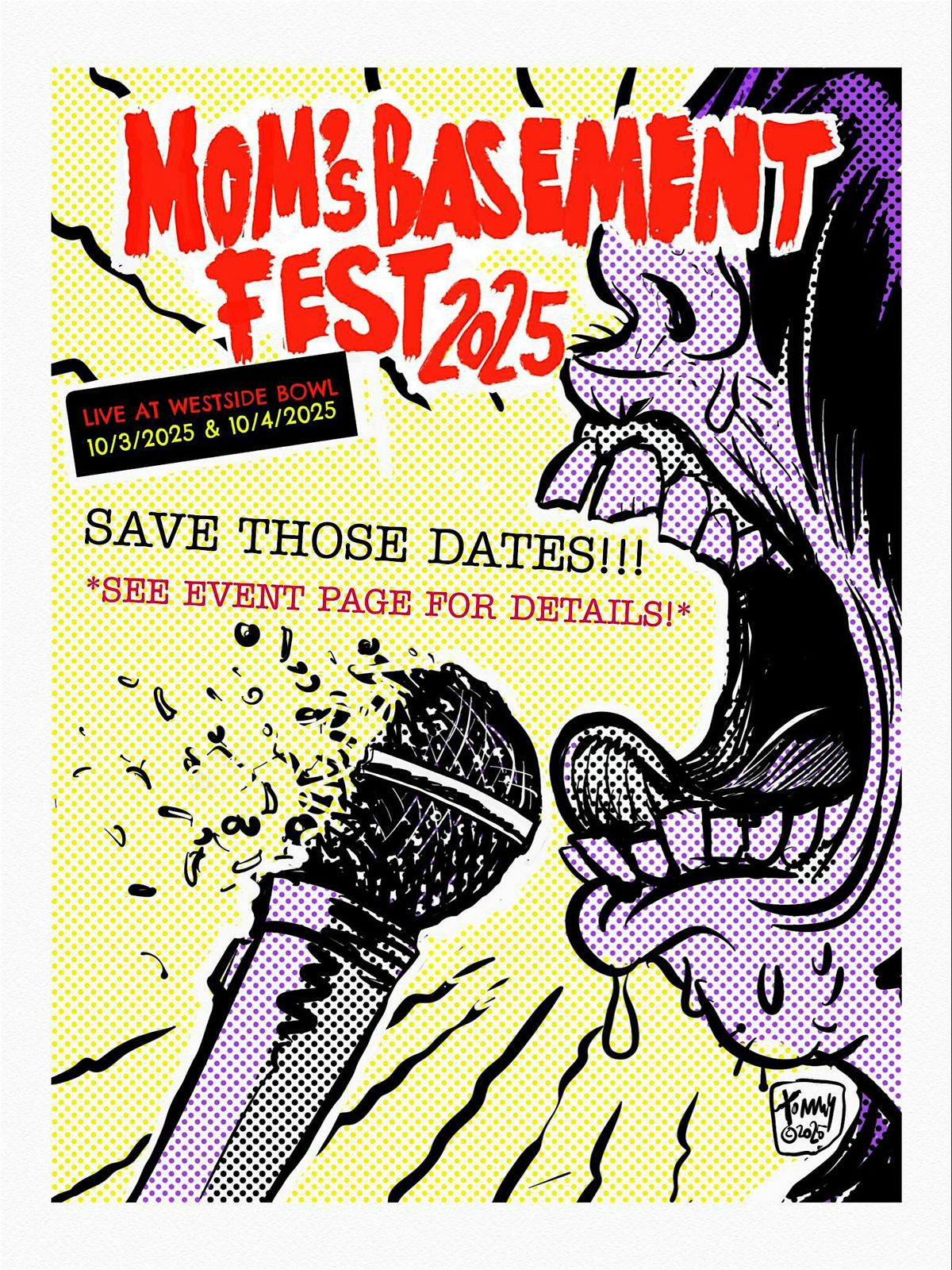 Mom’s Basement Fest 2025, 3 October | Event in Youngstown | AllEvents