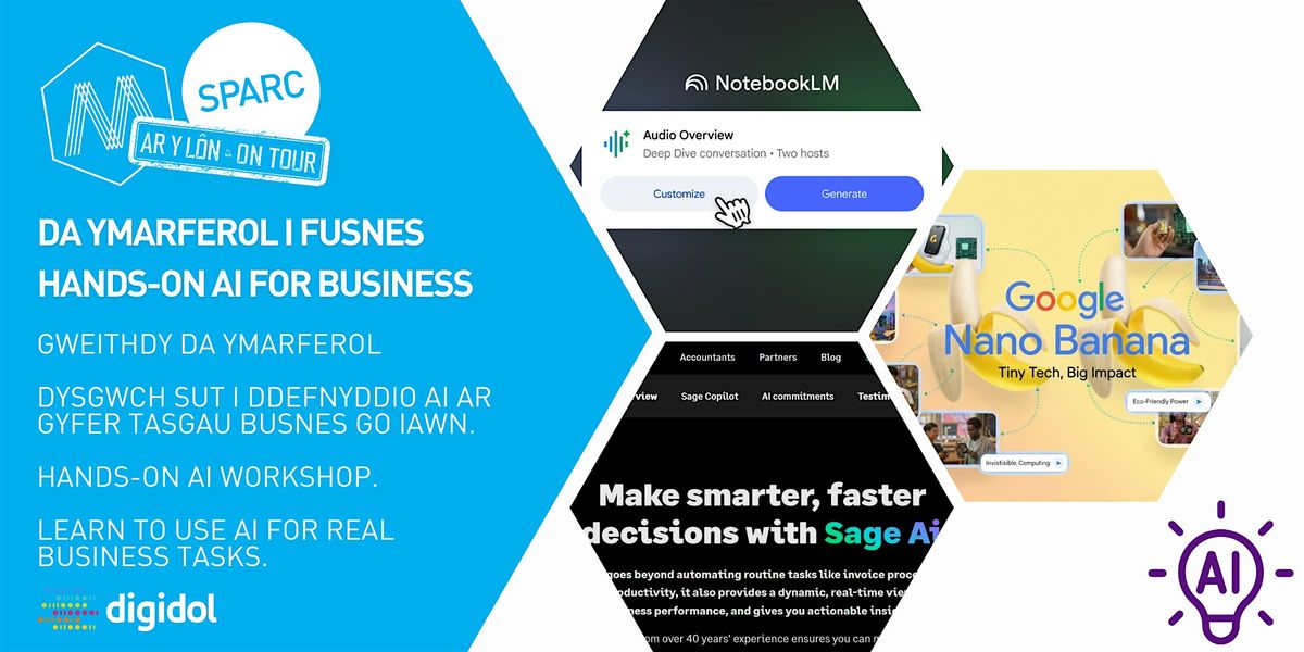 DA Ymarferol i Fusnes | Hands-On AI for Business, 13 November | Event in Bangor | AllEvents
