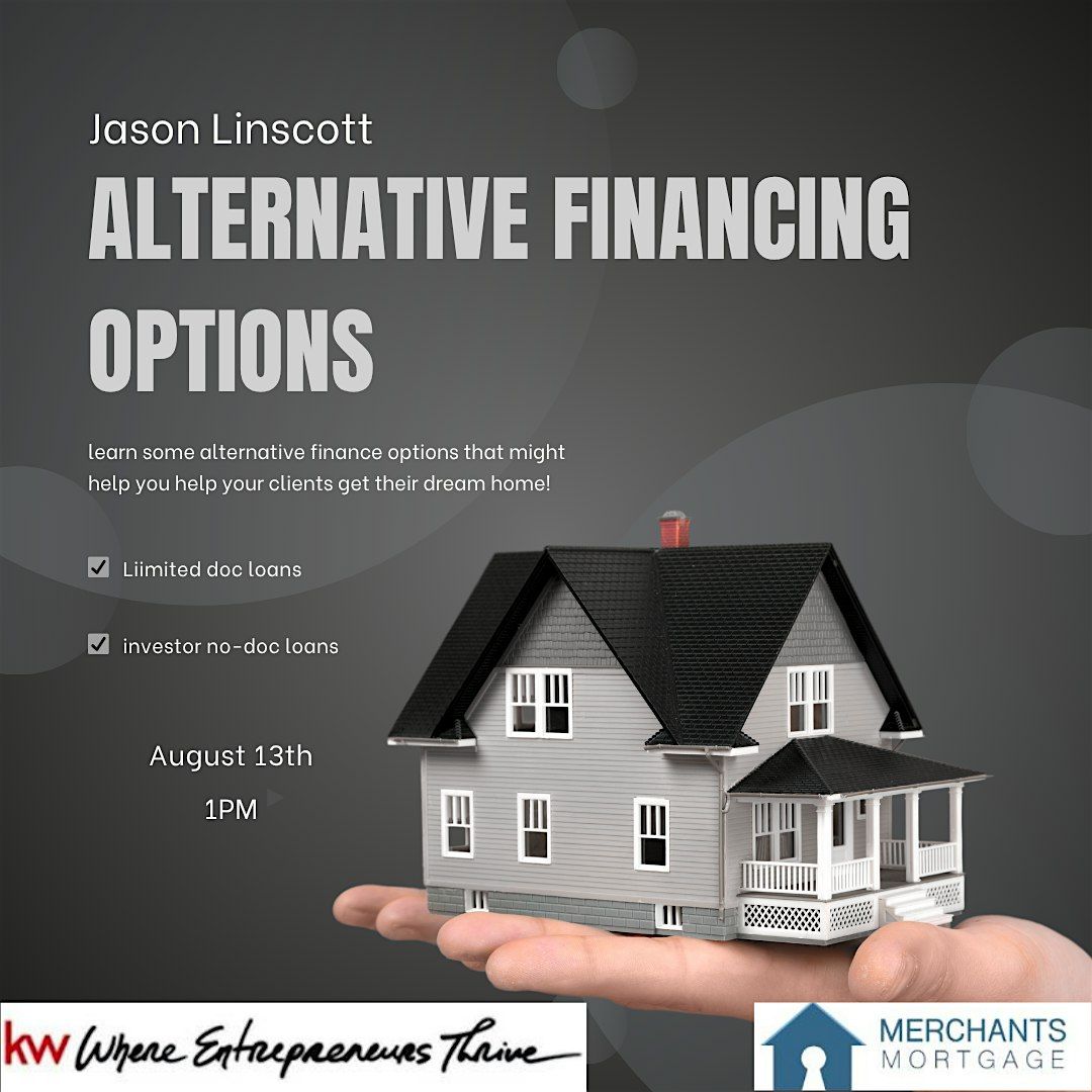 Alternative Financing Options with Jason Linscott, 13 August | Event in Andover | AllEvents