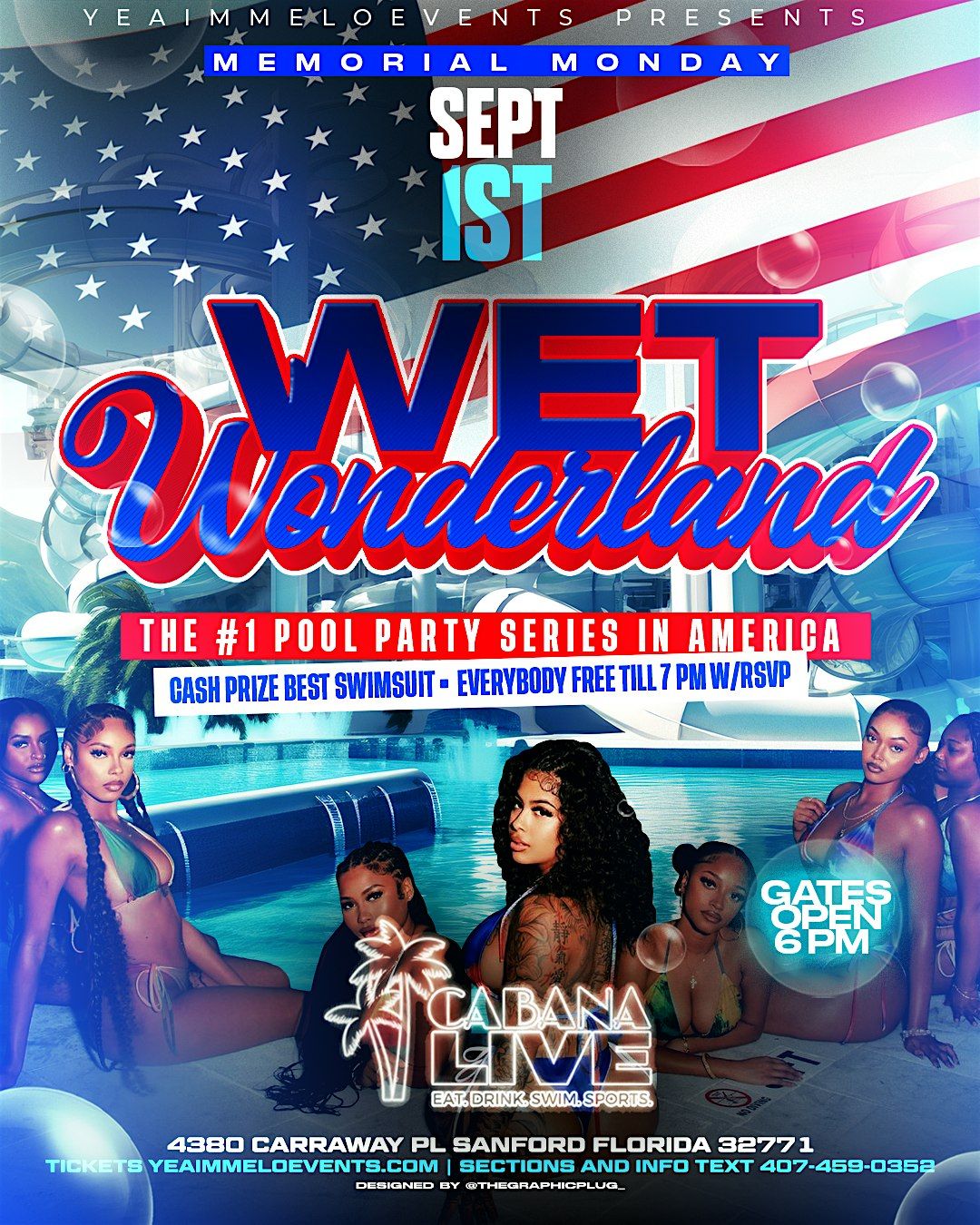 WET WONDERLAND!, 1 September | Event in Sanford | AllEvents