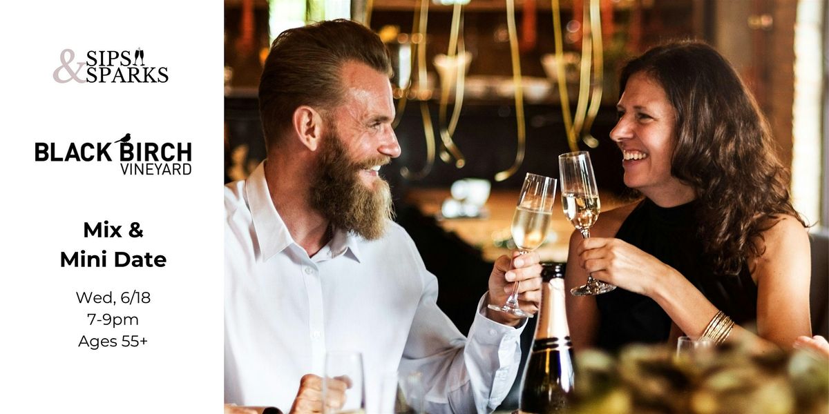 Speed Dating for Ages 55+ in North Hatfield, MA at Black Birch Vineyard, 18 June | Event in Hatfield | AllEvents