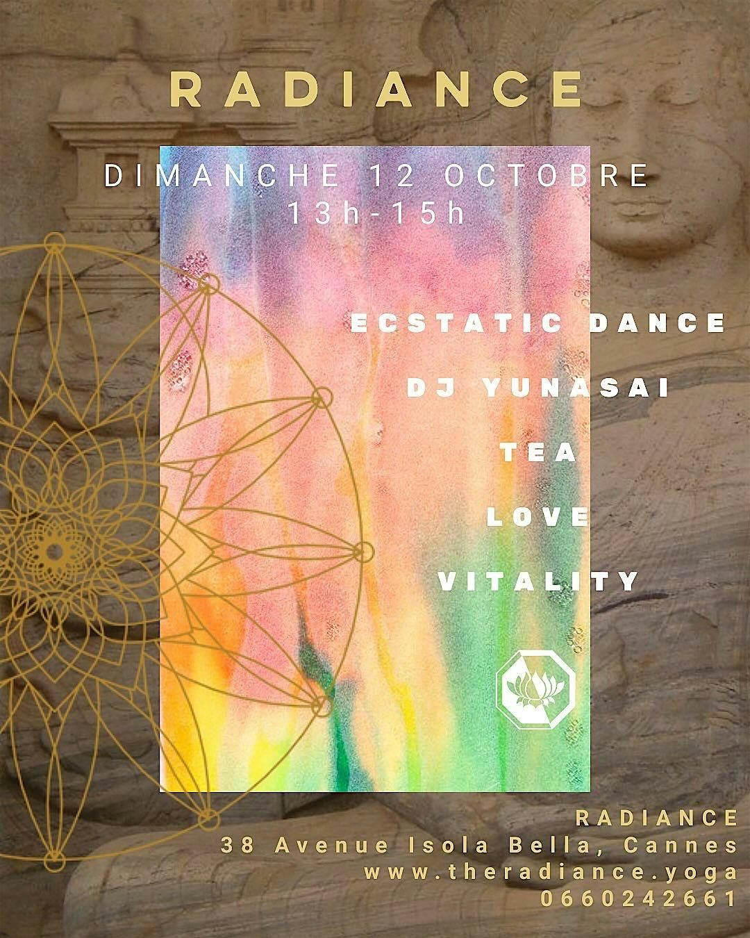 Ecstatic Dance with Yunasai, 12 October | Event in Cannes | AllEvents