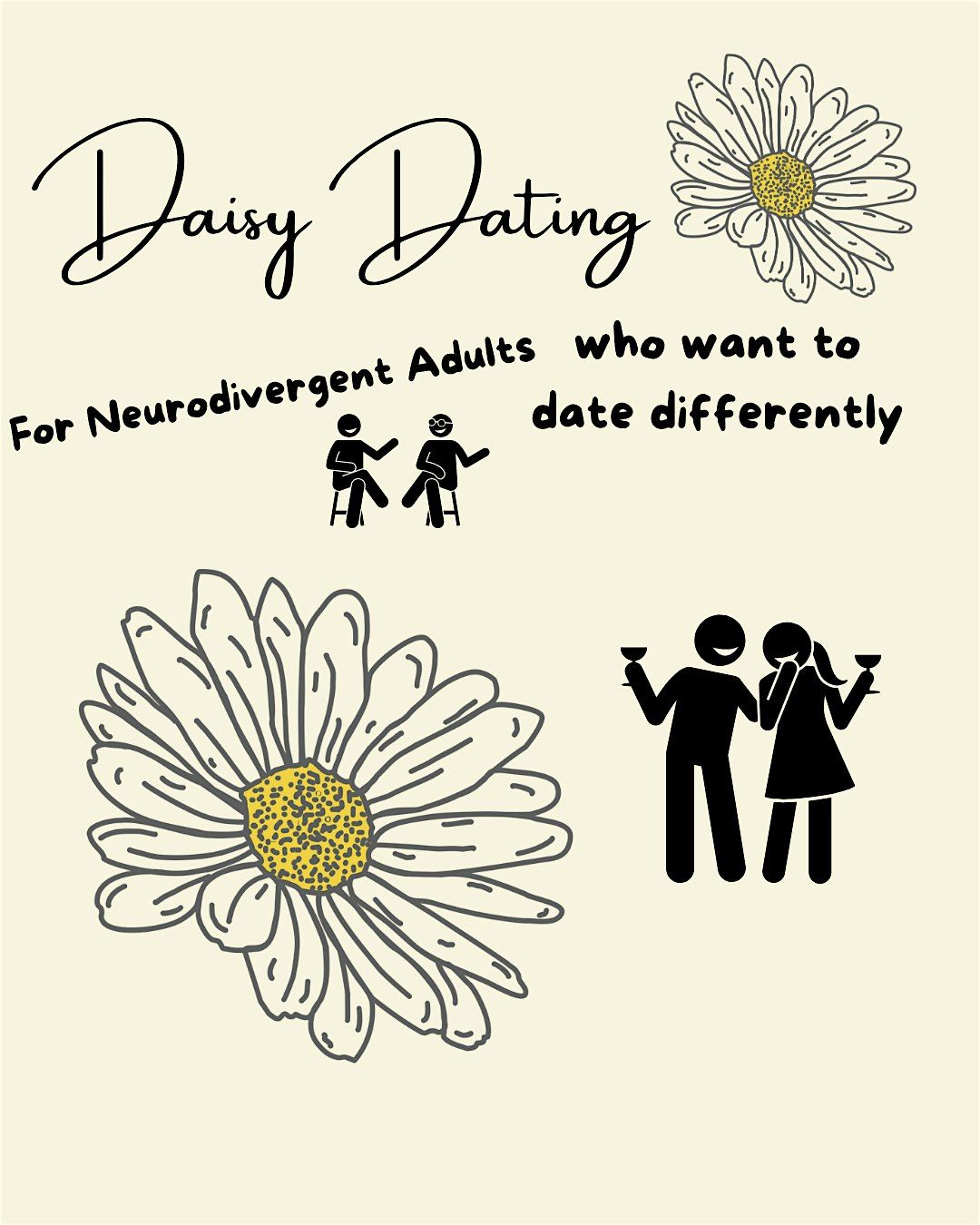 Daisy Dating — for neurodivergent adults who want to date differently, 17 August | Event in London | AllEvents