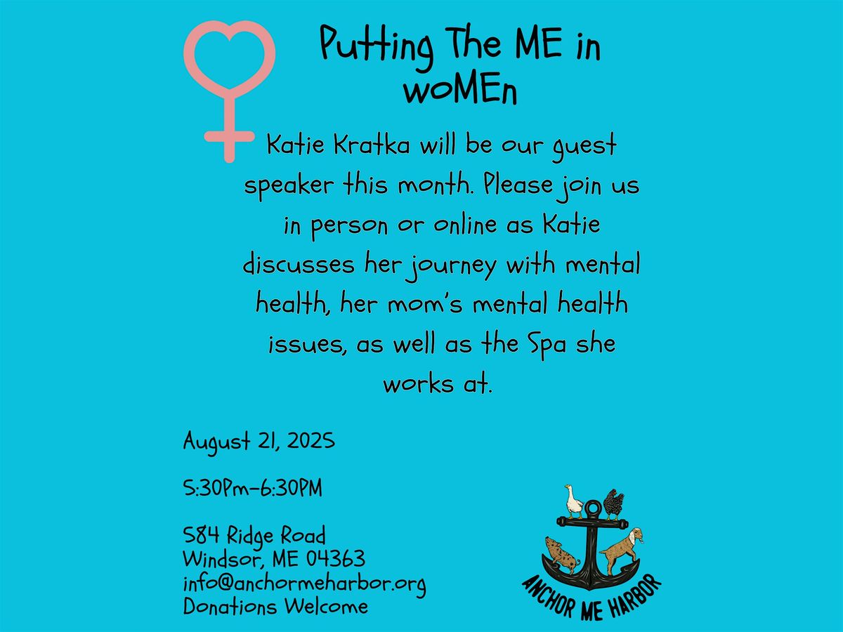Putting the ME in woMEn, 21 August | Event in Windsor | AllEvents