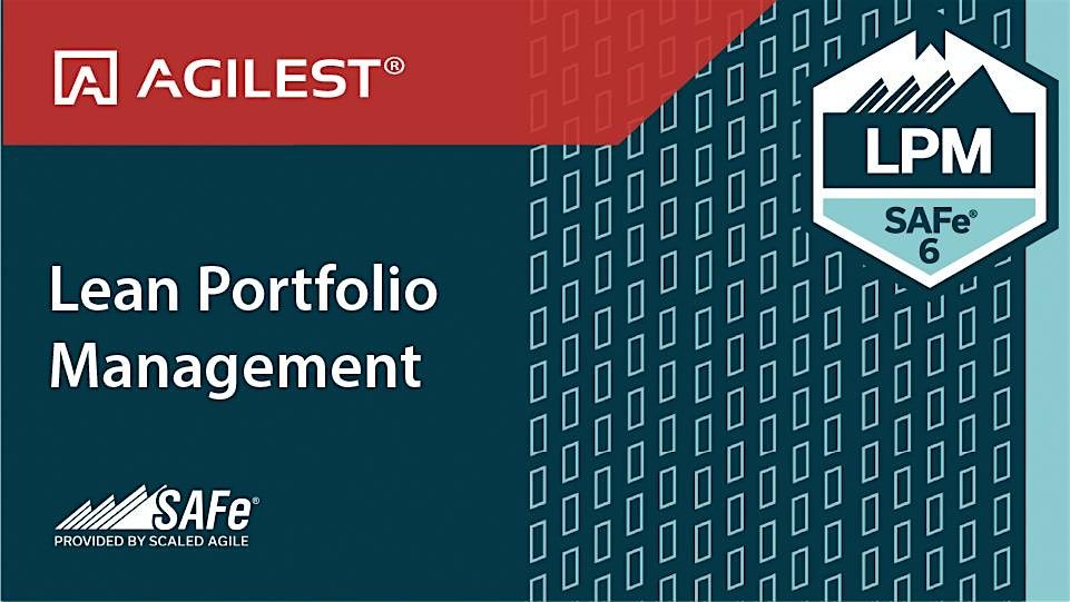 In-Person Tampa SAFe Lean Portfolio Management Training LPM Certification, 19 May | Event in Tampa | AllEvents