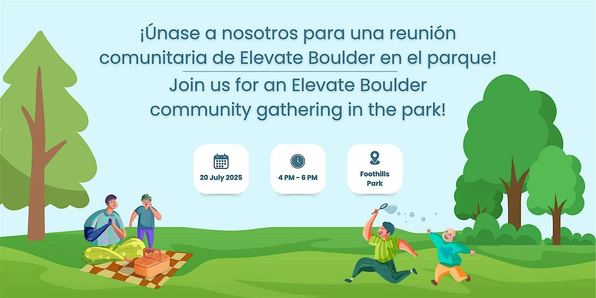 Elevate Boulder Participant and Family Gathering, 20 July | Event in Boulder | AllEvents