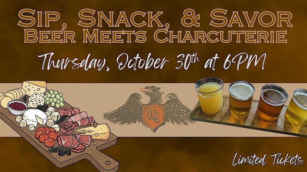 Sip, Snack, & Savor: Beer Meets Charcuterie, 30 October | Event in Beavercreek | AllEvents