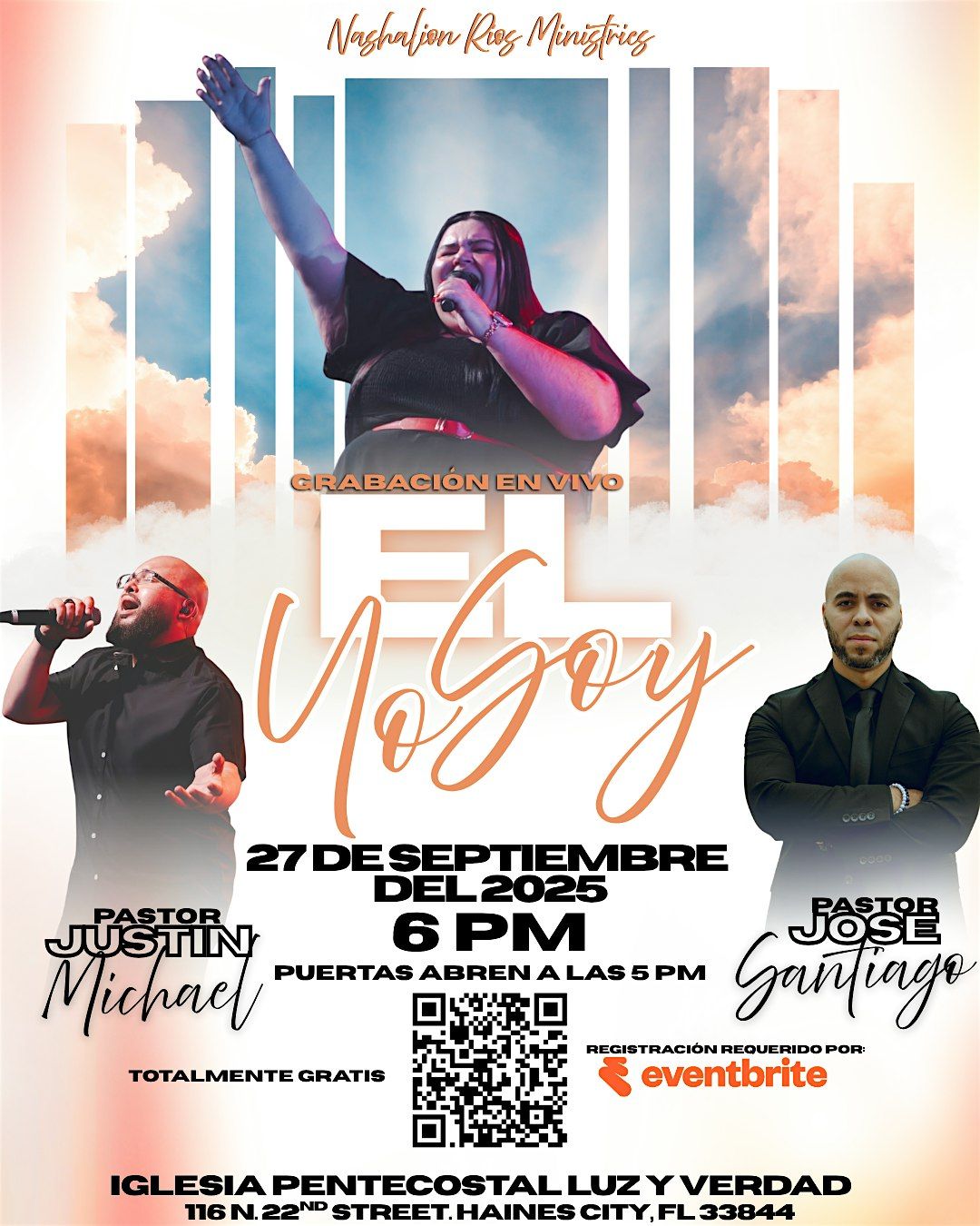 El Yo Soy Live Recording, 27 September | Event in Haines City | AllEvents