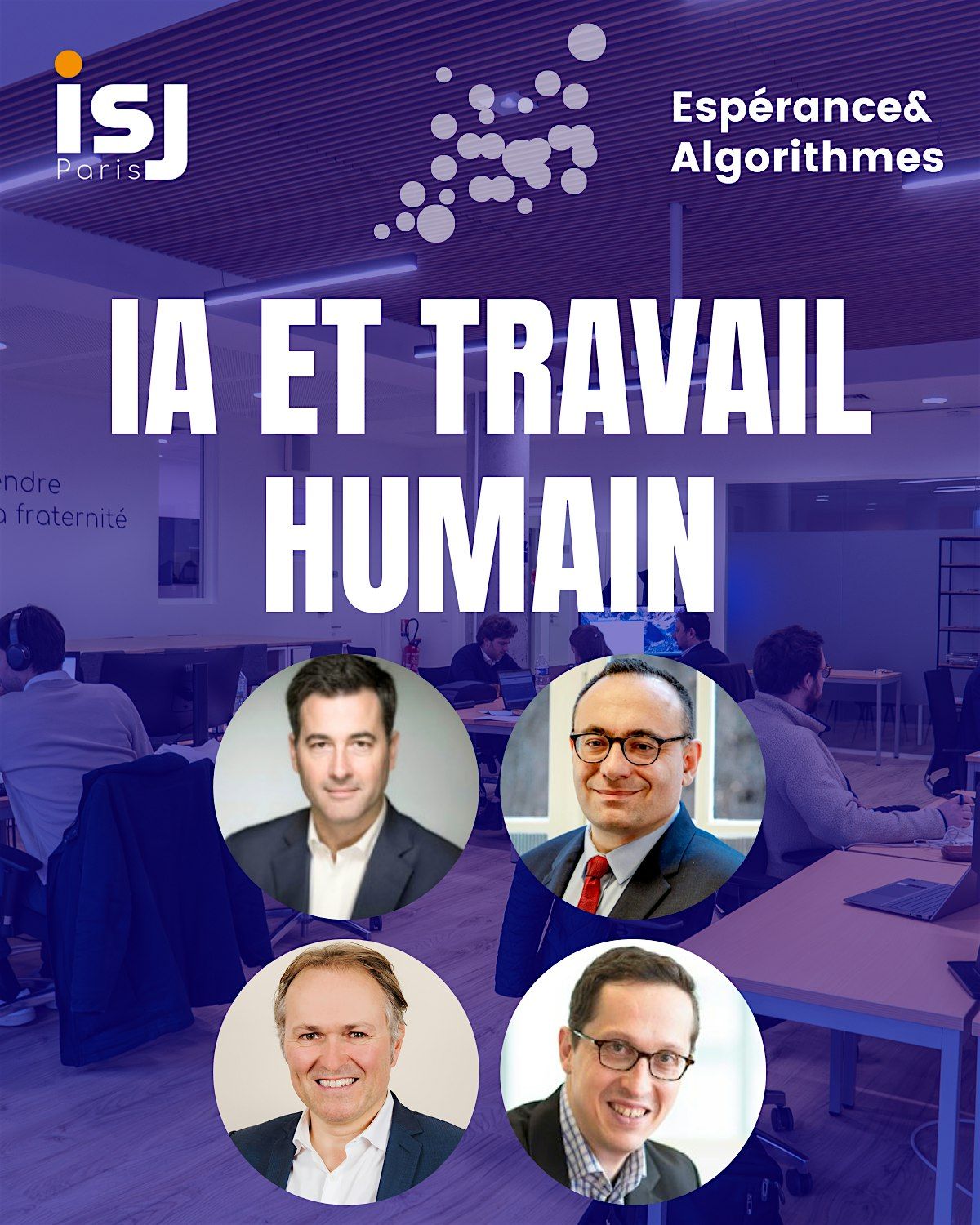 Table ronde : Quel Avenir pour le Travail Humain à l’Ère de l’IA ?, 16 October | Event in Paris | AllEvents