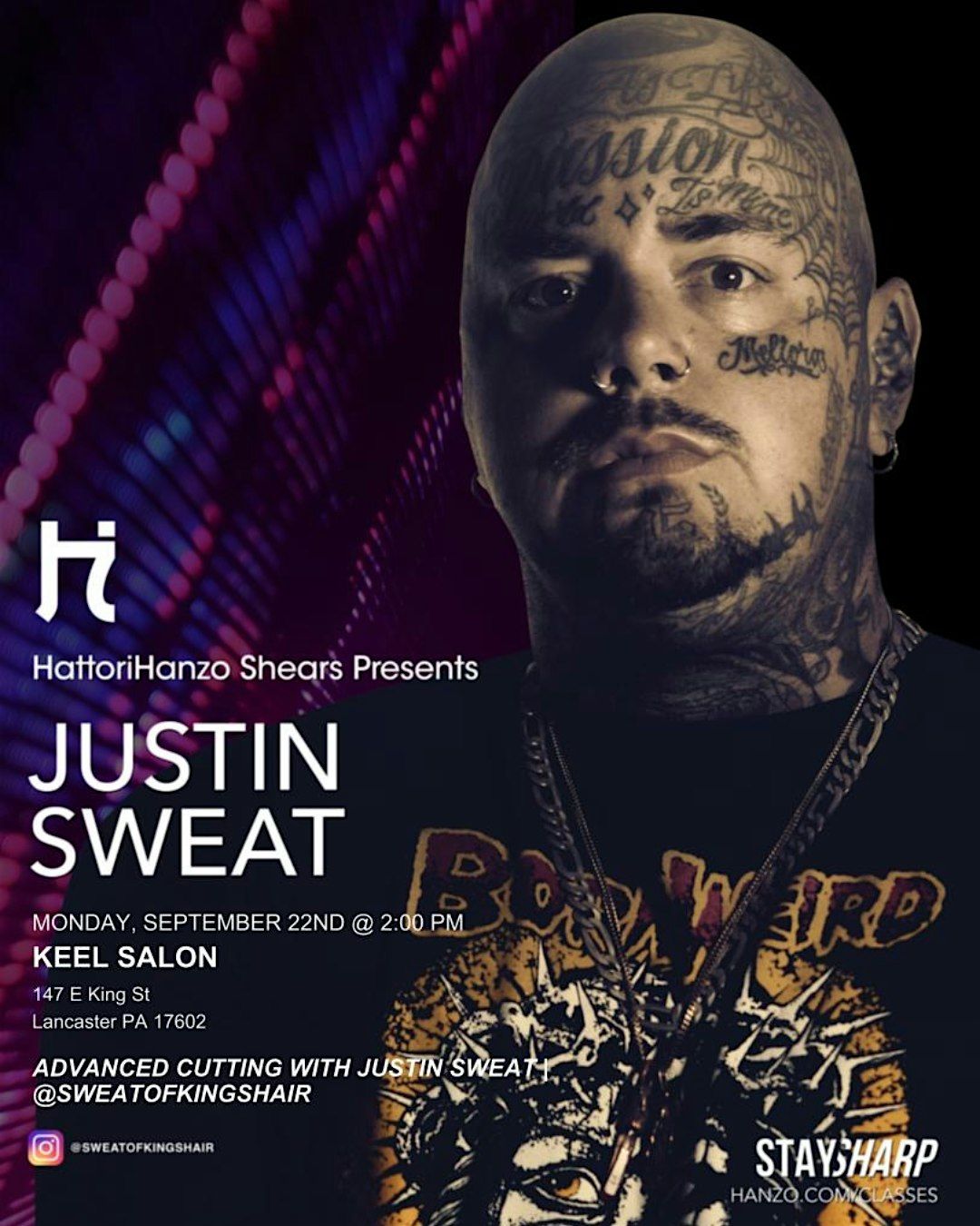 Advanced Cutting Hanzo, 22 September | Event in Lancaster | AllEvents