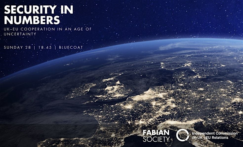 Security in Numbers: UK-EU Cooperation in an Age of Uncertainty, 28 September | Event in Liverpool | AllEvents