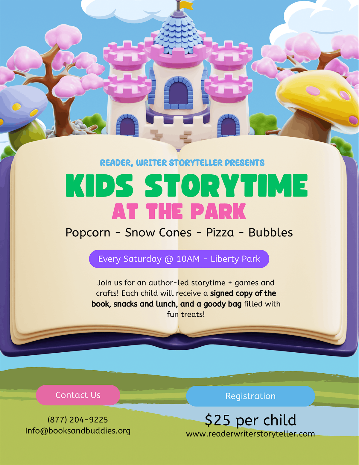 Kids Storytime at the Park, 28 June | Event in Victorville | AllEvents