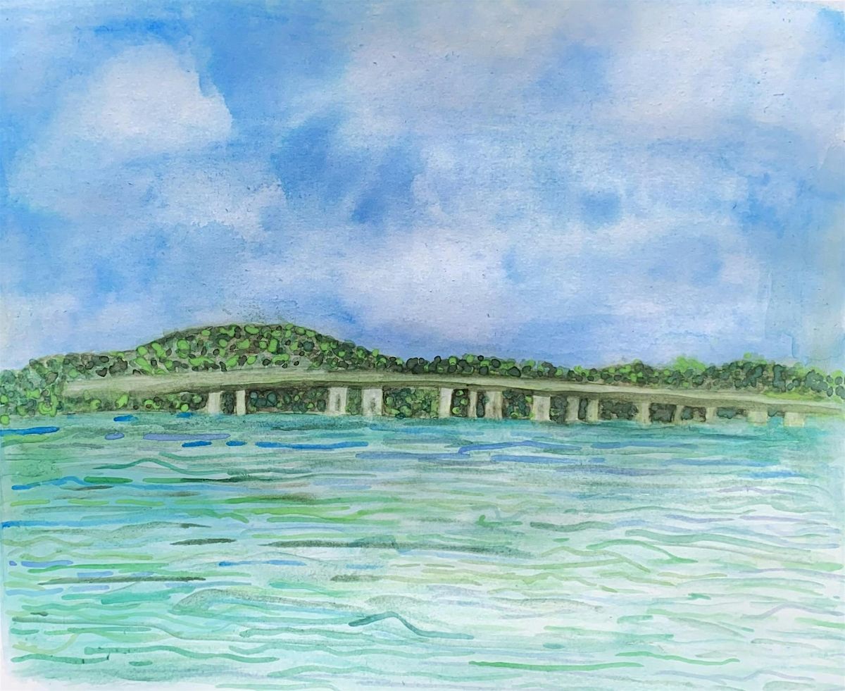 George Houston Bridge Watercolor Class, 28 August | Event in Guntersville | AllEvents