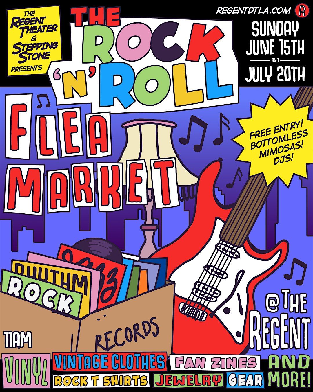 The Rock 'N' Roll Flea Market, 15 June | Event in Los Angeles | AllEvents
