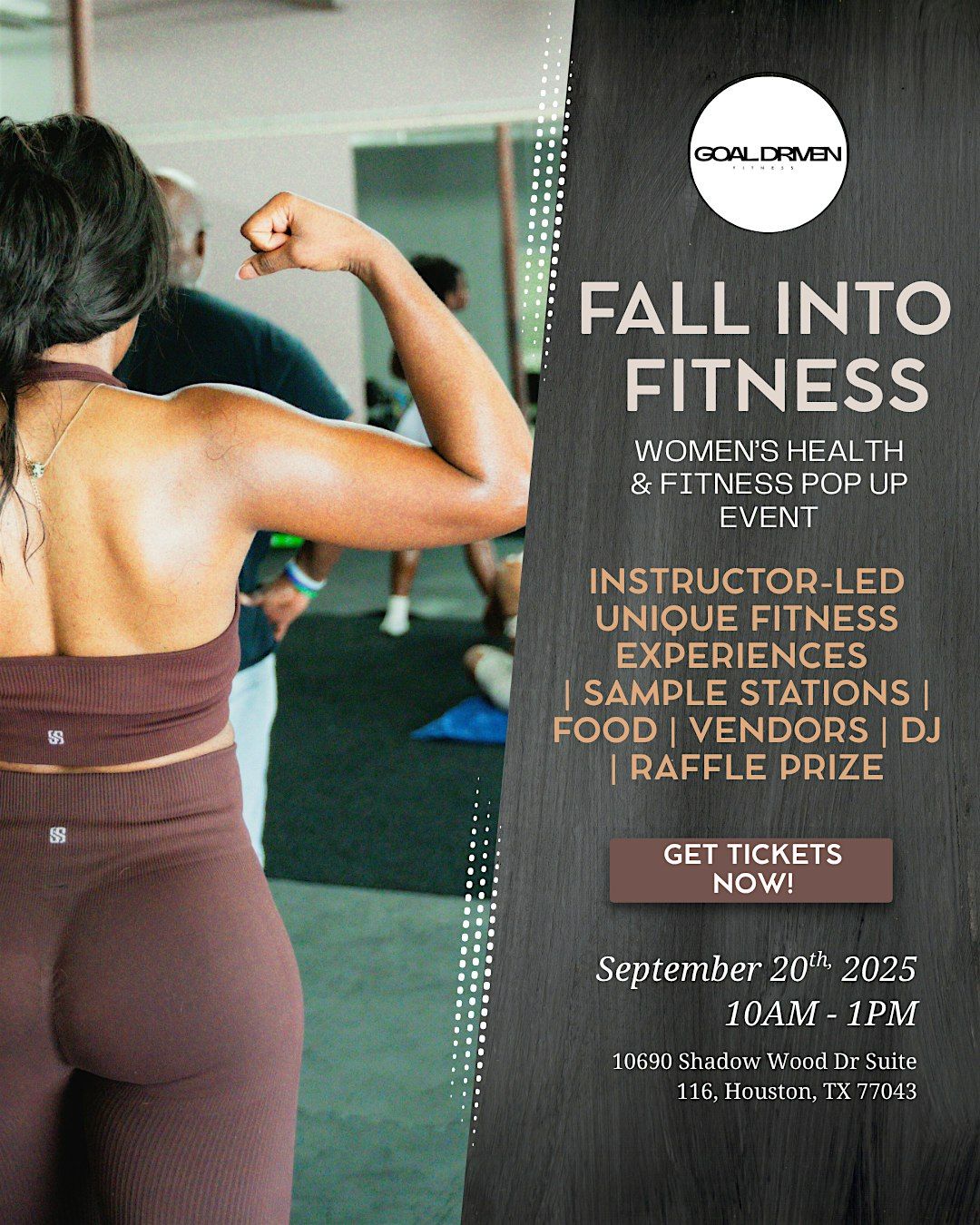 Fall Into Fitness Pop-Up Event, 20 September | Event in Houston | AllEvents