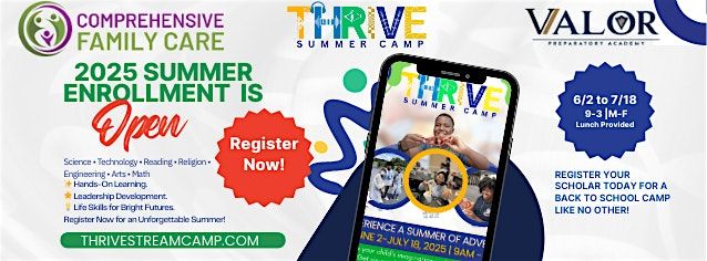 Thrive Specialty Summer Camp!, 2 June | Event in Conyers | AllEvents