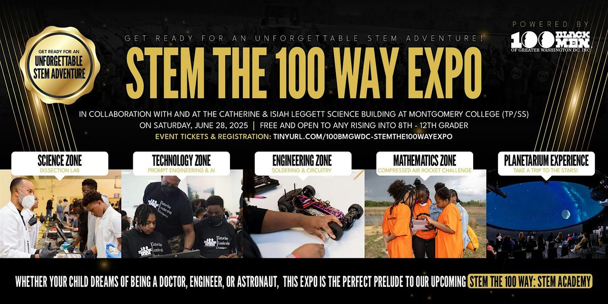 STEM the 100 Way Expo, 28 June | Event in Takoma Park | AllEvents