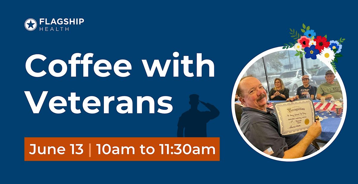 Coffee with Veterans Senior Social, 13 June | Event in San Antonio | AllEvents