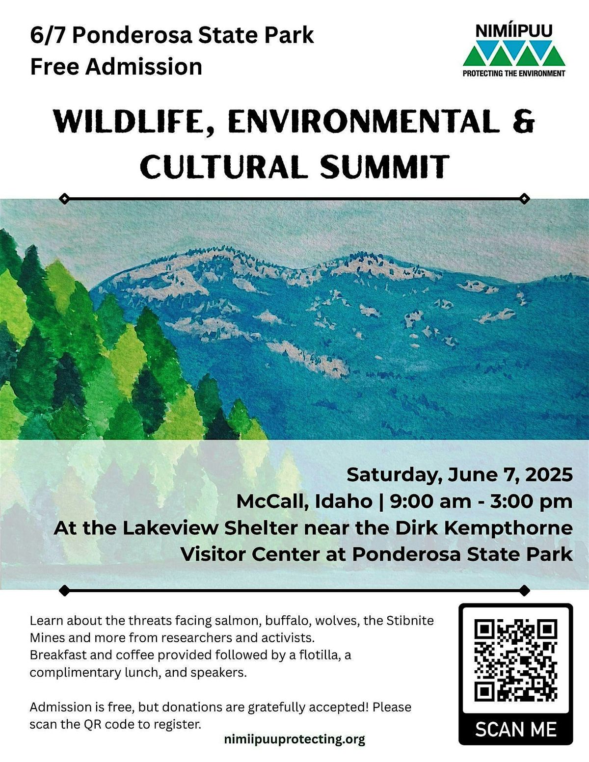 Wildlife, Environmental & Cultural Summit, 7 June | Event in McCall | AllEvents