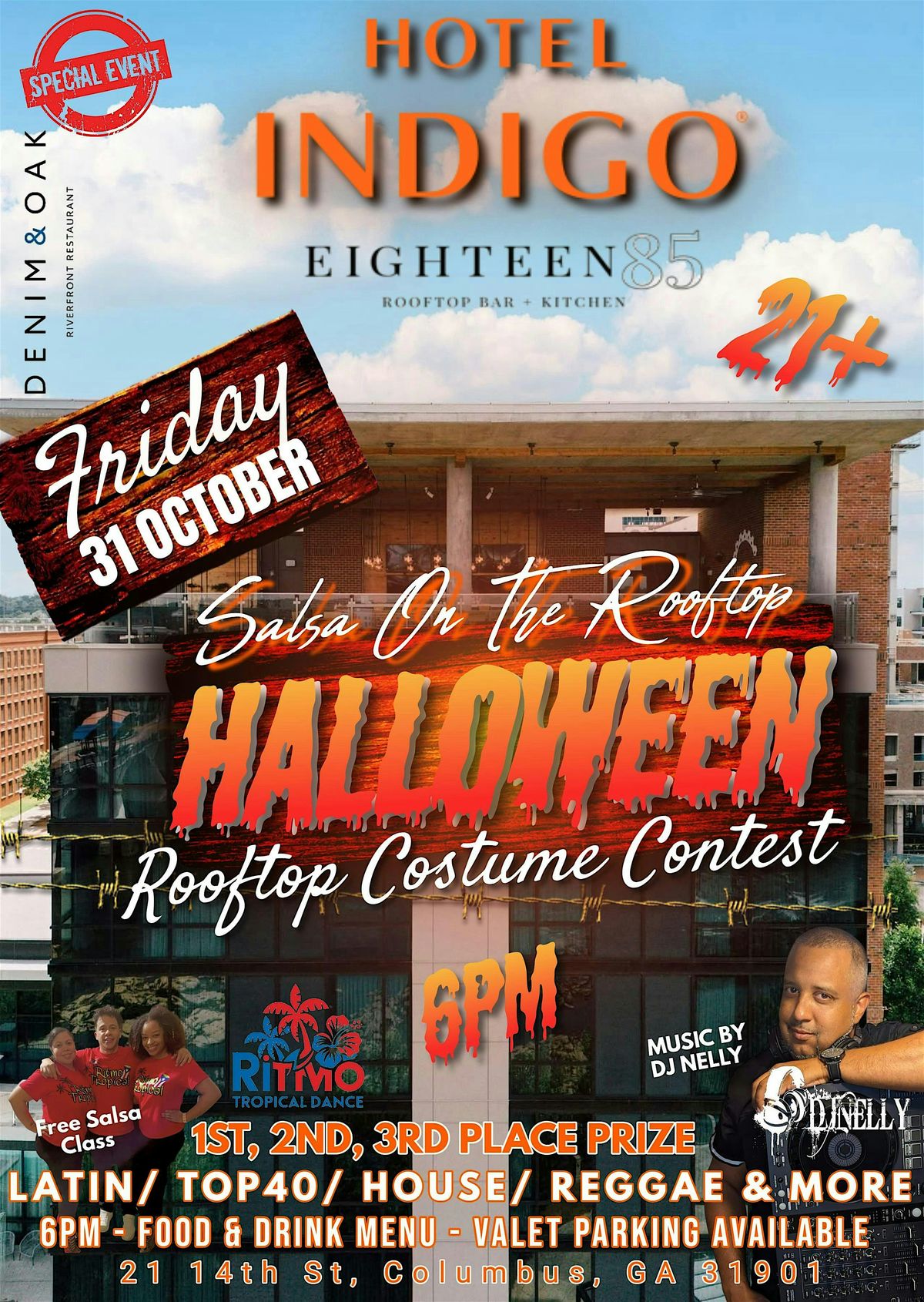Salsa On The Rooftop Halloween Costume Contest, 31 October | Event in Columbus | AllEvents
