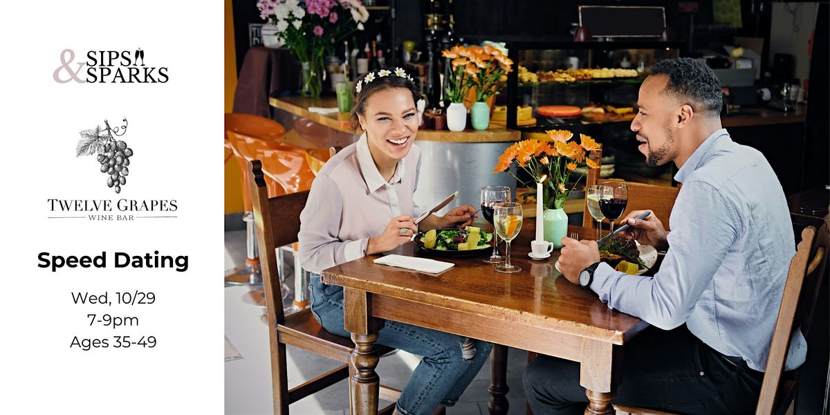 Speed Dating Ages 35-49 in New Fairfield, CT at Twelve Grapes, 29 October | Event in New Fairfield | AllEvents
