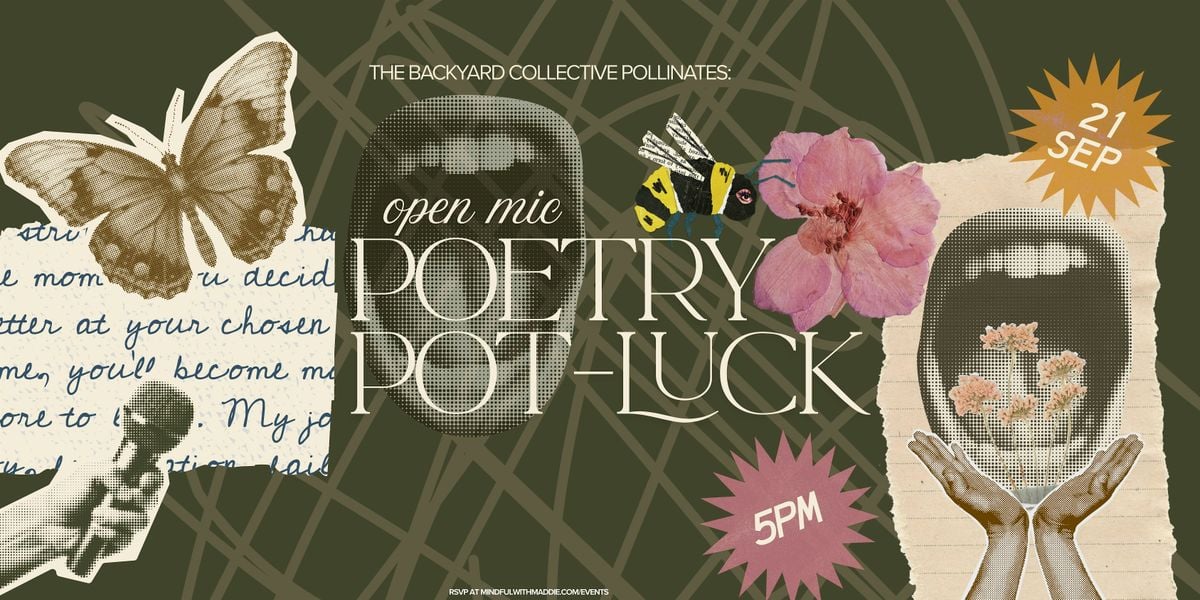 THE BACKYARD COLLECTIVE: OPEN MIC POETRY POTLUCK, 21 September | Event in Orlando | AllEvents