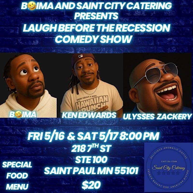 Copy of Laugh Before The Recession, 16 May | Event in Saint Paul | AllEvents