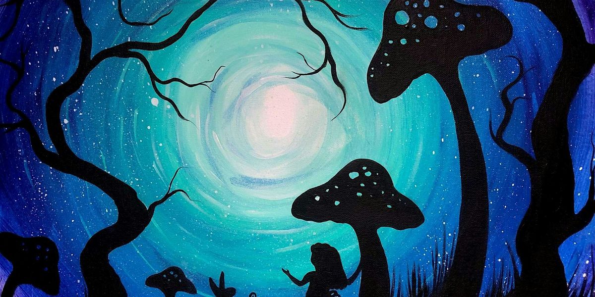 Down the Rabbit Hole - Paint and Sip by Classpop!™, 17 July | Event in Danville | AllEvents