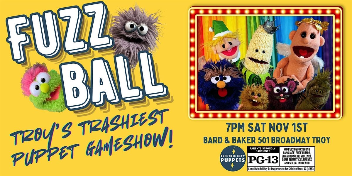 Fuzzball: The Worlds Greatest Gameshow!, 1 November | Event in Troy | AllEvents