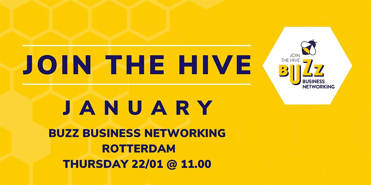 Jan 2026 Buzz Business Networking Meet Up – Rotterdam, 22 January | Event in Rotterdam | AllEvents