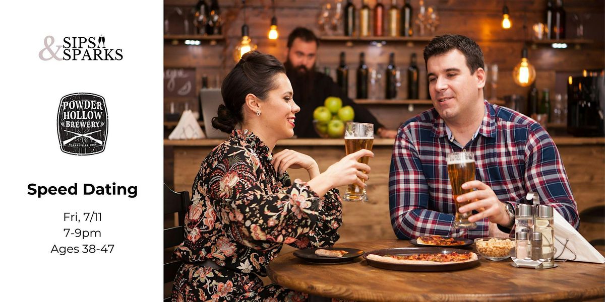 Speed Dating Ages 38-47 in Enfield, CT at Powder Hollow Brewery, 11 July | Event in Enfield | AllEvents