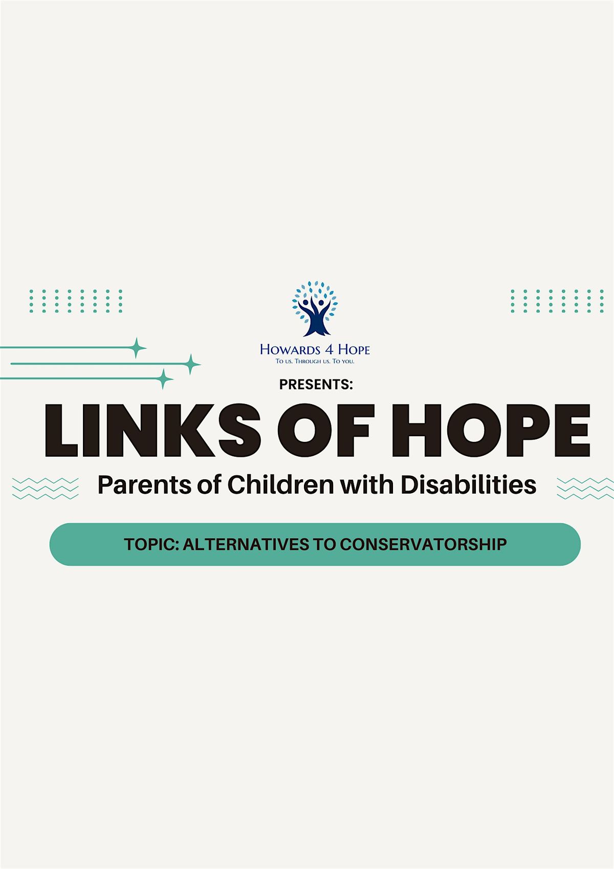 Links of Hope: Parents & Caregivers of Individuals with Disabilities, 4 October | Event in Long Beach