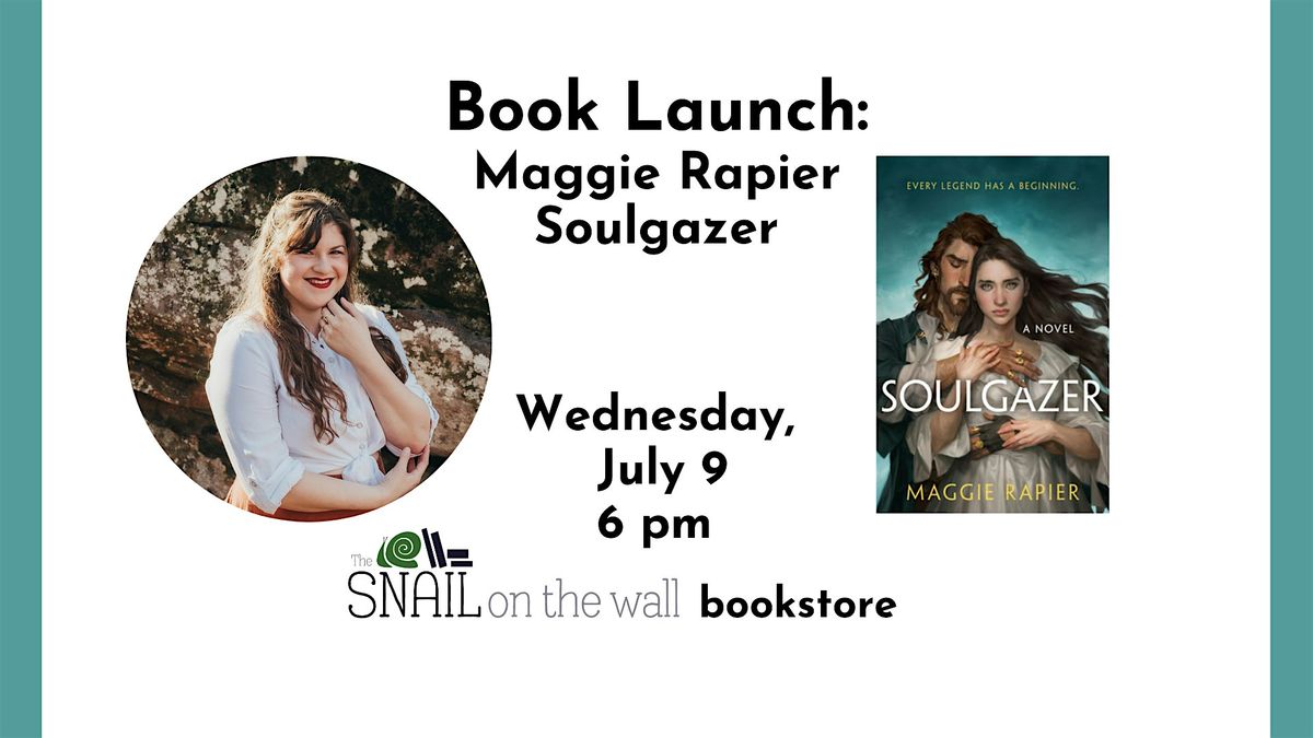 Book Launch: Maggie Rapier, Soulgazer, 9 July | Event in Huntsville | AllEvents