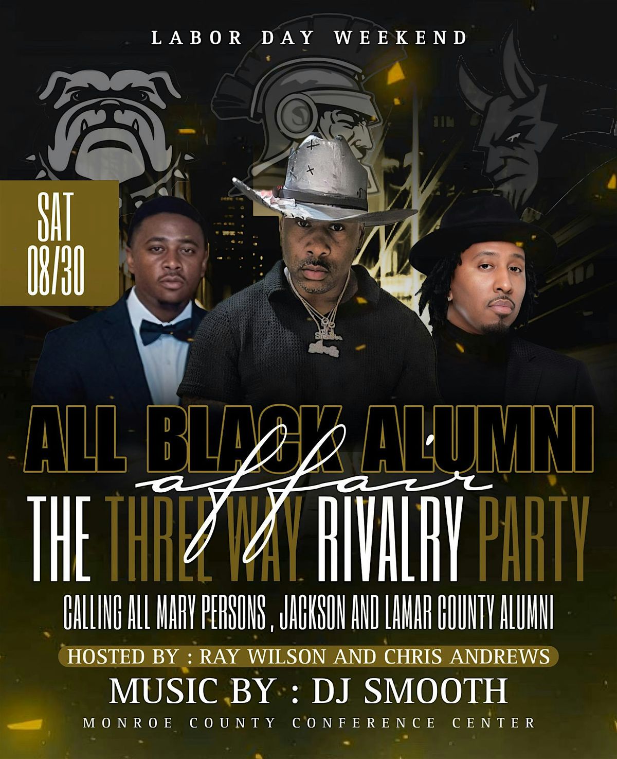 1st Annual All Black Alumni Affair : Rivalry Bash, 30 August | Event in Forsyth | AllEvents