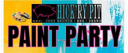 PAINT AT HICK'RY PIT, 18 August | Event in Walnut Creek | AllEvents