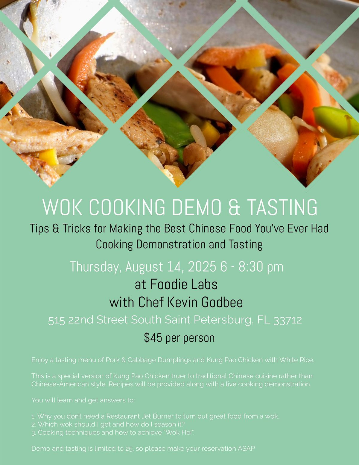 Wok Cooking at Home, 14 August | Event in St. Petersburg | AllEvents