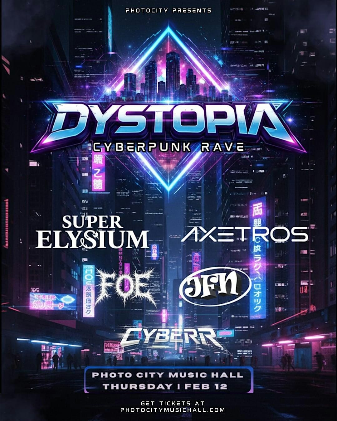 Dystopia - Cyberpunk Rave - Rochester, NY