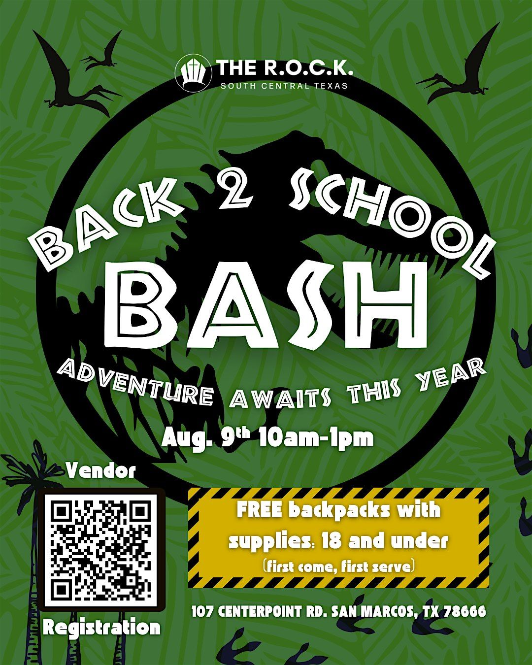 Back 2 School Bash, 9 August | Event in San Marcos | AllEvents