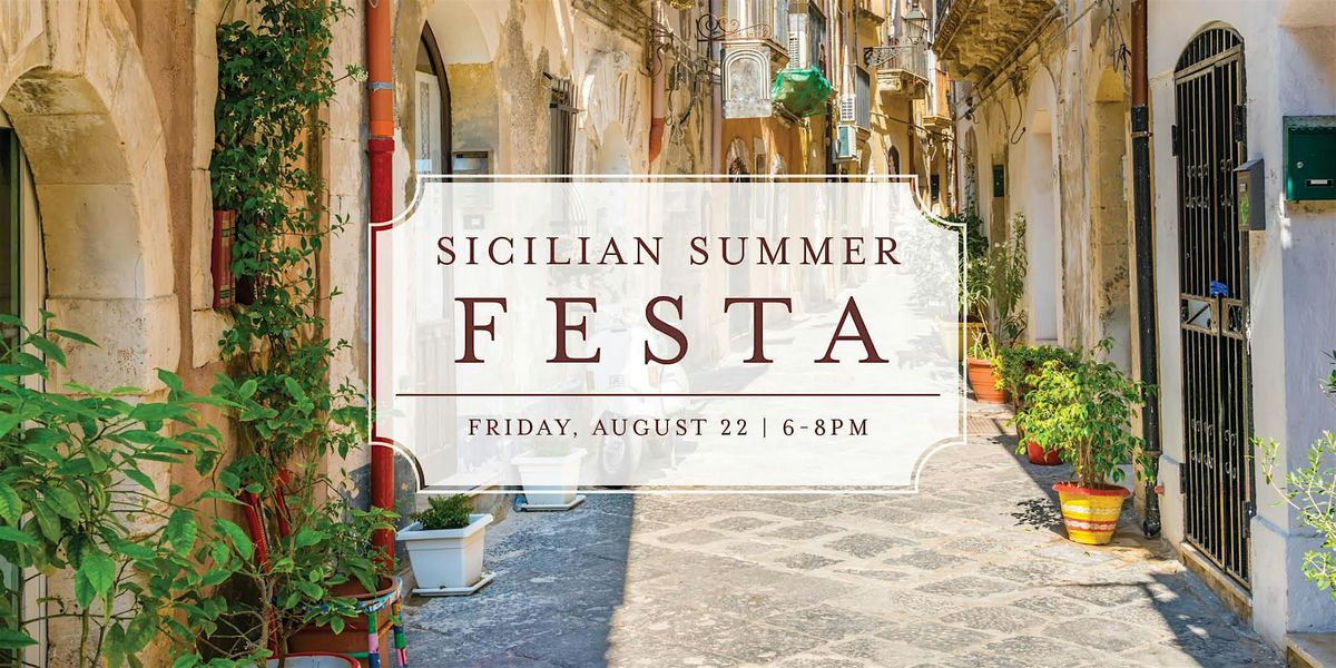 Sicilian Summer Festa, 22 August | Event in San Jose | AllEvents