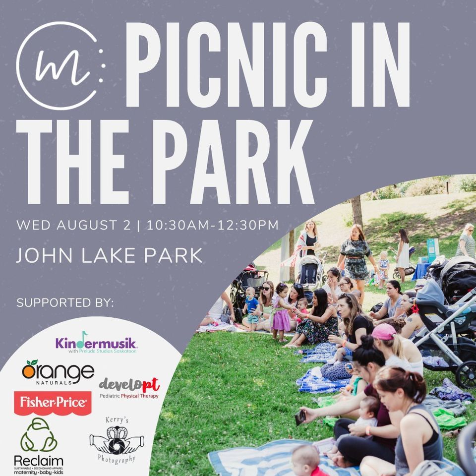FREE! Picnic in the Park Wednesday August 2 1030AM1230PM at John