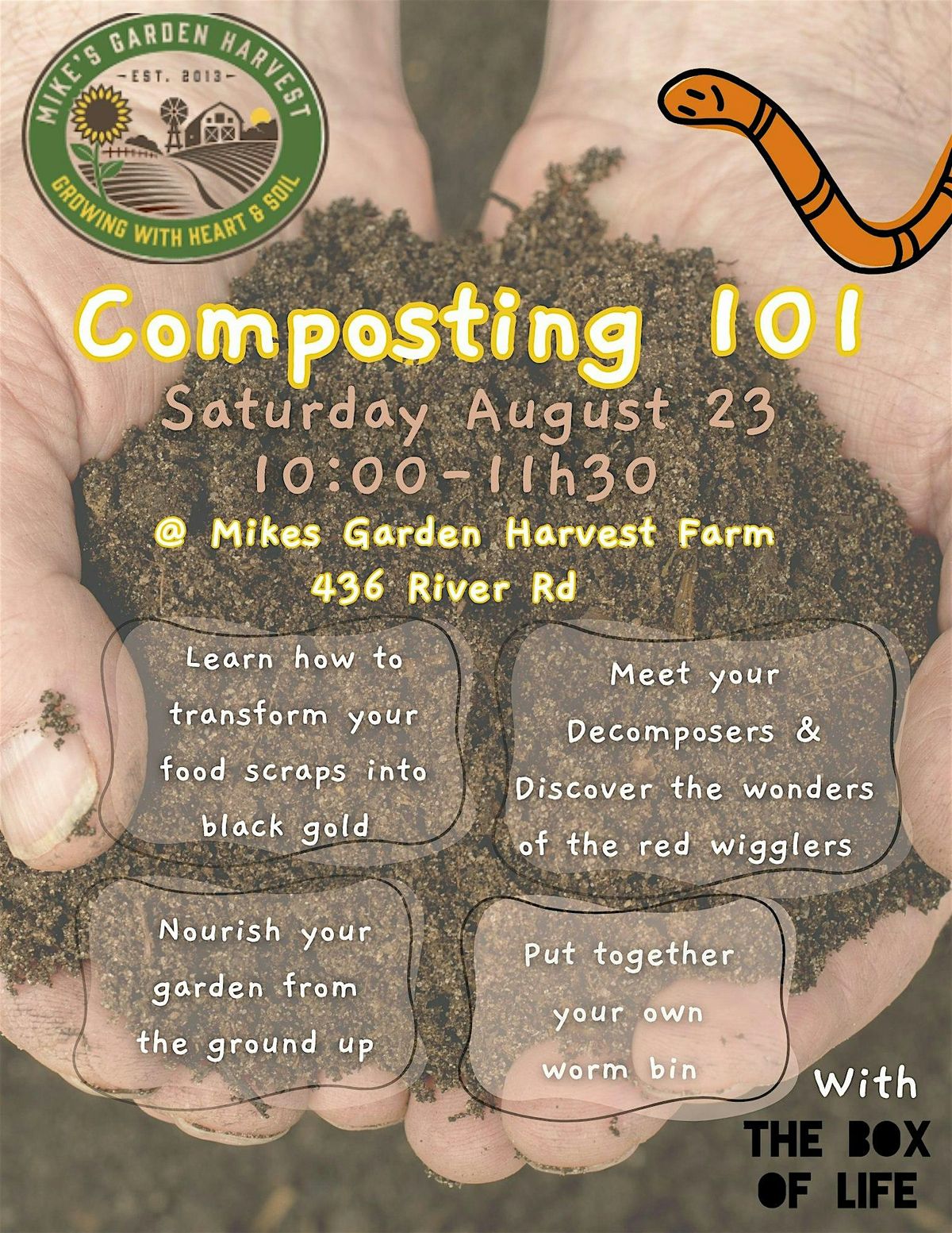 Composting 101 @ Mikes Garden Harvest, 23 August | Event in Ottawa | AllEvents
