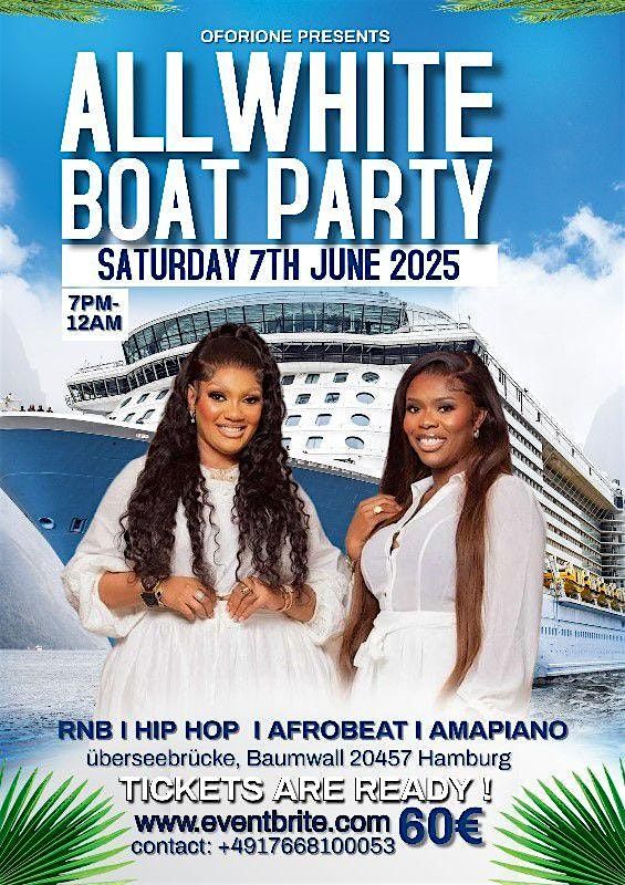 ALL WHITE BOAT PARTY 2025, 7 June | Event in Hamburg | AllEvents