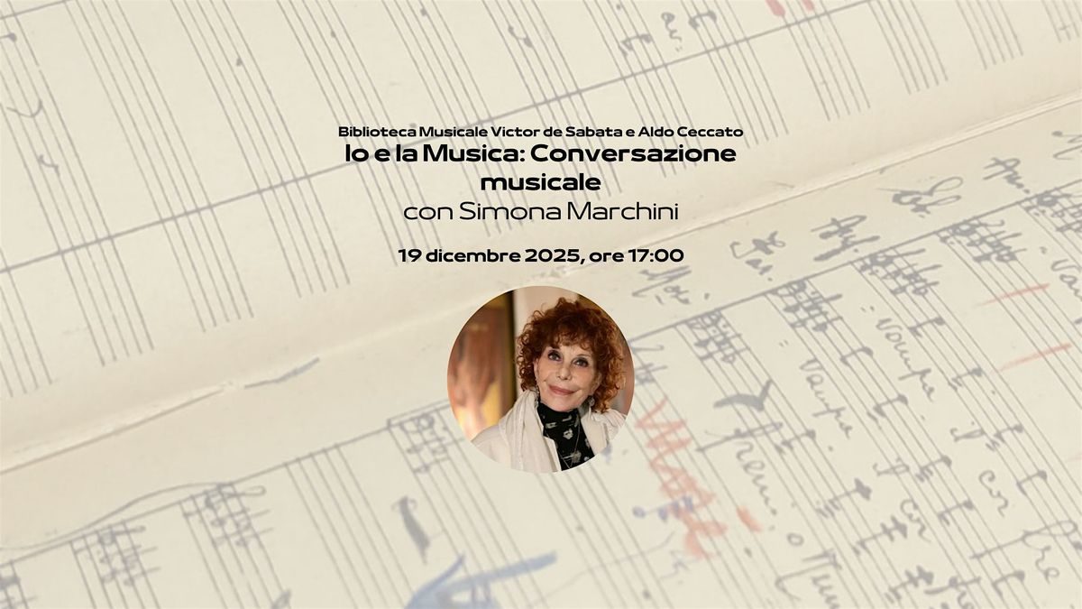 Conversazioni: Incontro con Simona Marchini, 19 December | Event in Bergamo | AllEvents