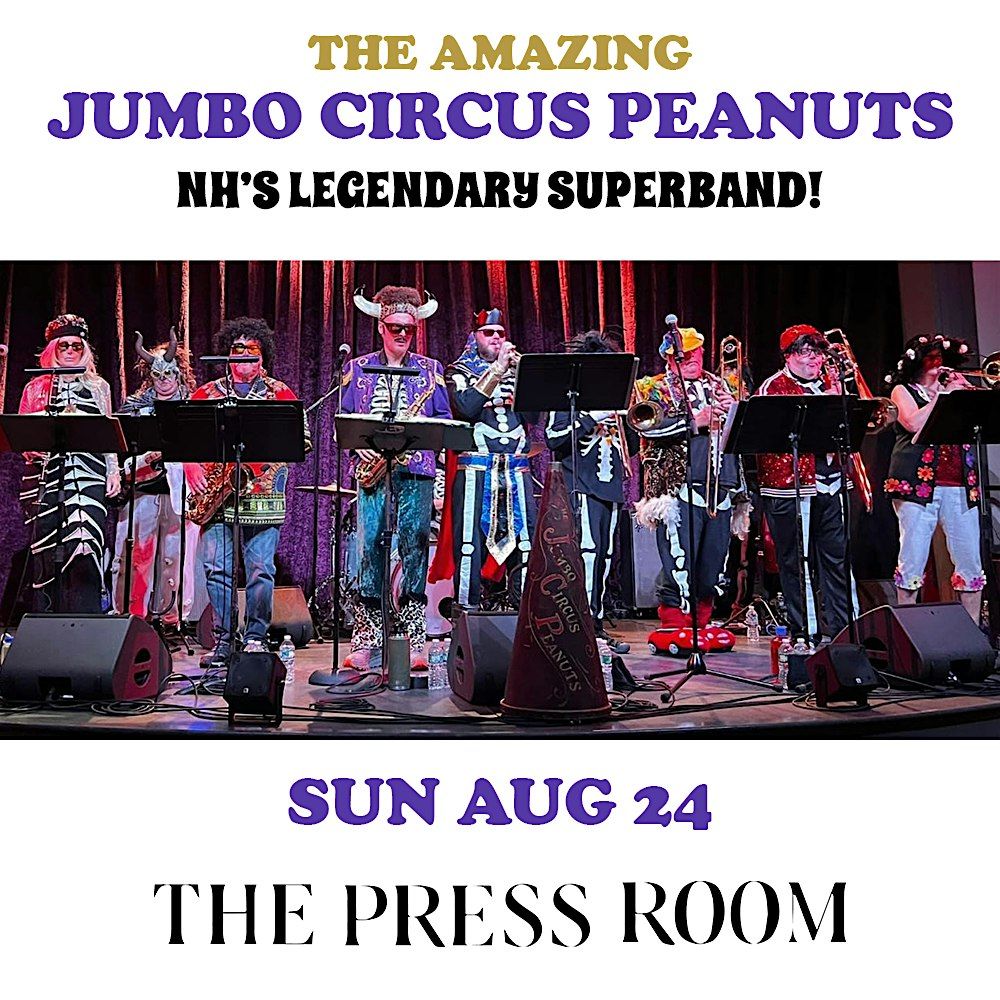 Jumbo Circus Peanuts, 24 August | Event in Portsmouth | AllEvents