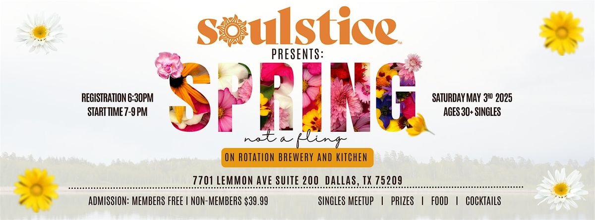 Spring Not A Fling, 3 May | Event in Dallas | AllEvents